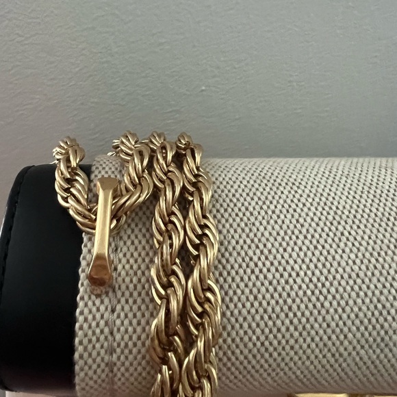 Tory Burch Leather/Canvas Small Eleanor Purse - Picture 2 of 6